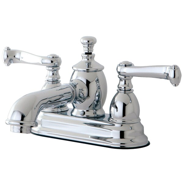 KS7001FL 4" Centerset Bathroom Faucet, Polished Chrome